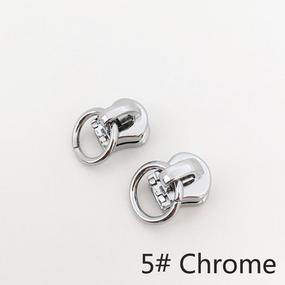 10 buc Meetee 3 # 5 # Glisoare cu fermoar din aliaj pentru fermoar metalic O Ring Extractor Fermoare Pungă de cap Kit de reparare fermoar Accesorii de cusut DIY