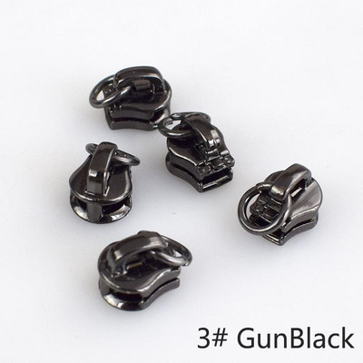 10 buc Meetee 3 # 5 # Glisoare cu fermoar din aliaj pentru fermoar metalic O Ring Extractor Fermoare Pungă de cap Kit de reparare fermoar Accesorii de cusut DIY