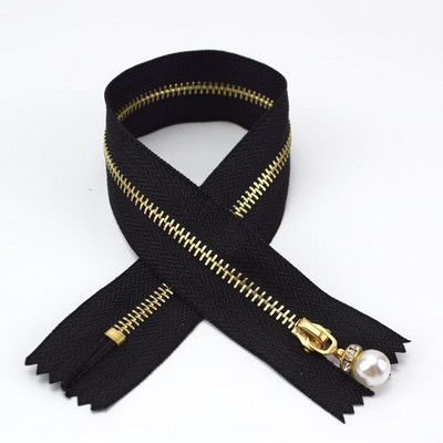 3 vnt. Meetee 3# metalinis užtrauktukas 15-30 cm uždaras galas auksiniais dantimis Užtrauktukas krepšiams Piniginė Piniginė Sijonas "pasidaryk pats" Drabužių siuvimo priedai