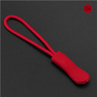 100 бр./лот PVC плъзгач с цип, куфар, теглич за цип, цветни декоративни шнурове за дърпане на цип за чанти, аксесоар за облекло