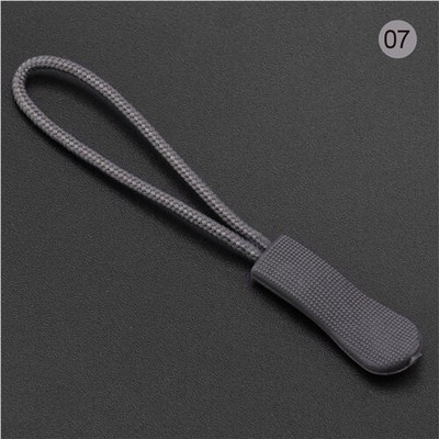 100 бр./лот PVC плъзгач с цип, куфар, теглич за цип, цветни декоративни шнурове за дърпане на цип за чанти, аксесоар за облекло