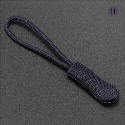 100 бр./лот PVC плъзгач с цип, куфар, теглич за цип, цветни декоративни шнурове за дърпане на цип за чанти, аксесоар за облекло