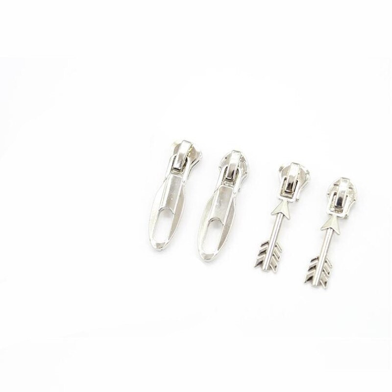 6tk 5# mustast metallist tõmbluku pea tagurpidi paigaldus nailonist tõmbluku liuguri tõmbluku parandamise komplekti DIY kotid rõivaste õmblustarvikud