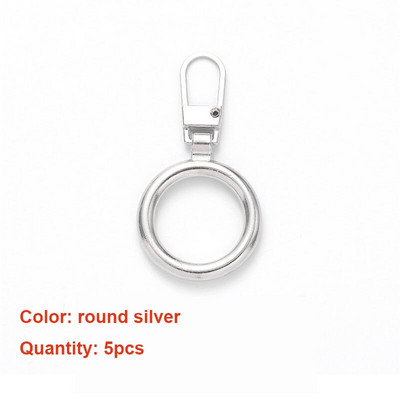 5 tk tõmbluku tõmbega asendus tsingisulamist eemaldatav metallist tõmbluku tõmbe paranduskomplekt pagasi jakid seljakotid saapad rahakott mantel