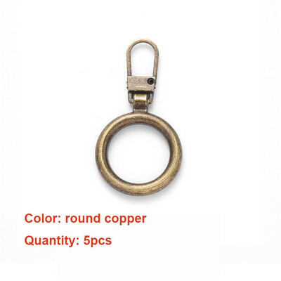 5 tk tõmbluku tõmbega asendus tsingisulamist eemaldatav metallist tõmbluku tõmbe paranduskomplekt pagasi jakid seljakotid saapad rahakott mantel