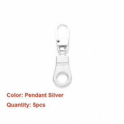 5 tk tõmbluku tõmbega asendus tsingisulamist eemaldatav metallist tõmbluku tõmbe paranduskomplekt pagasi jakid seljakotid saapad rahakott mantel