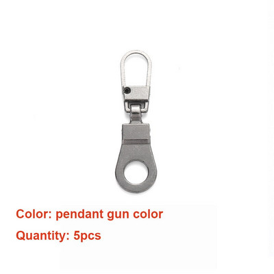 5 tk tõmbluku tõmbega asendus tsingisulamist eemaldatav metallist tõmbluku tõmbe paranduskomplekt pagasi jakid seljakotid saapad rahakott mantel