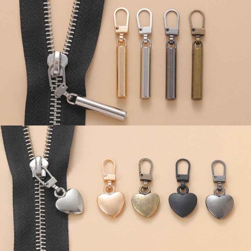 5 tk tõmbluku tõmbega asendus tsingisulamist eemaldatav metallist tõmbluku tõmbe paranduskomplekt pagasi jakid seljakotid saapad rahakott mantel