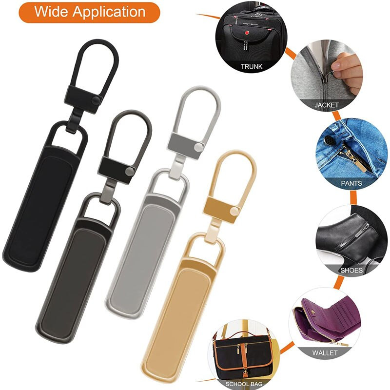 5 tk tõmbluku tõmbega asendus tsingisulamist eemaldatav metallist tõmbluku tõmbe paranduskomplekt pagasi jakid seljakotid saapad rahakott mantel