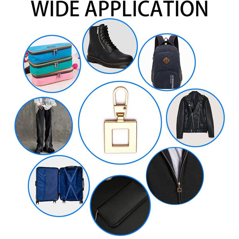 5 tk tõmbluku tõmbega asendus tsingisulamist eemaldatav metallist tõmbluku tõmbe paranduskomplekt pagasi jakid seljakotid saapad rahakott mantel