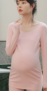 Μπλούζα εγκυμοσύνης με ψηλό γιακά