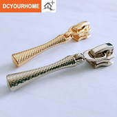 5 tk metallist tõmblukuga tõmmits, väike vöökoht, rõivaste pagasi tarvikud liugur tõmblukuga peaga rõivamanused (5 tüüpi)