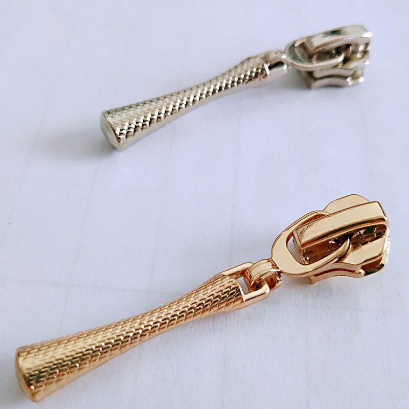 5 tk metallist tõmblukuga tõmmits, väike vöökoht, rõivaste pagasi tarvikud liugur tõmblukuga peaga rõivamanused (5 tüüpi)