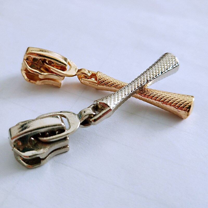 5 tk metallist tõmblukuga tõmmits, väike vöökoht, rõivaste pagasi tarvikud liugur tõmblukuga peaga rõivamanused (5 tüüpi)