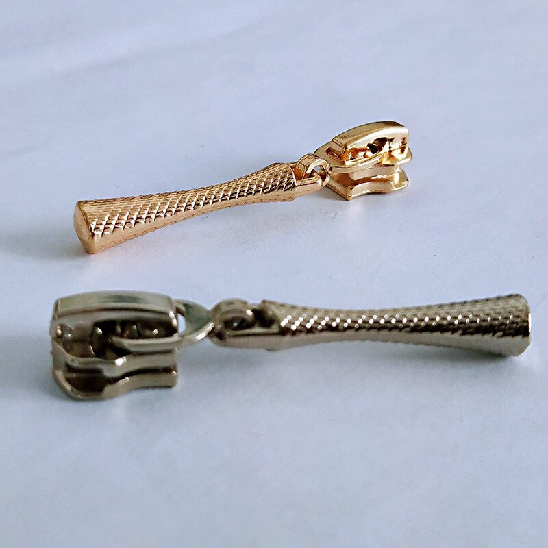 5 tk metallist tõmblukuga tõmmits, väike vöökoht, rõivaste pagasi tarvikud liugur tõmblukuga peaga rõivamanused (5 tüüpi)