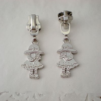 DONYAMY 5 ks DIY dievčenské tvary 5# zipsová hlavička