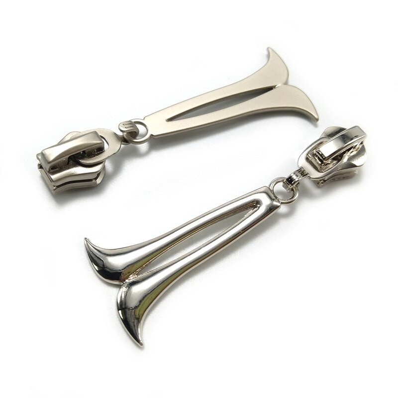 20 tk/partii, moodne kellapõhja kuju nr 5 lukuga liugur metallist nailonvaigust tõmblukkude jaoks