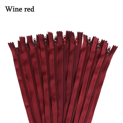 10 ks/sada 20 cm farebné nylonové zipsy na mieru na nohavice, oblečenie, odev, domáce DIY, šitie, remeselné odevné doplnky