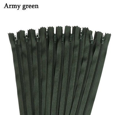 10 ks/sada 20 cm farebné nylonové zipsy na mieru na nohavice, oblečenie, odev, domáce DIY, šitie, remeselné odevné doplnky