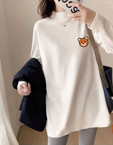 Dámska blúzka s dlhým rukávom pre tehotné ženy