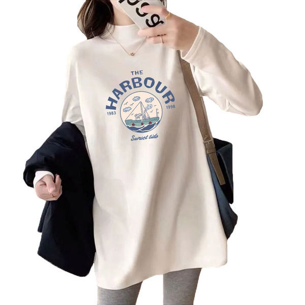 Dámska blúzka s dlhým rukávom pre tehotné ženy