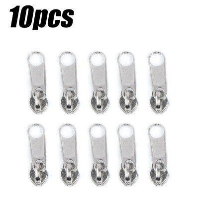 10 buc. Cap cu fermoar Kit universal de reparare a fermoarului de reparare a fermoarului.