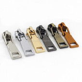 20 ks kovových 5# zipsových jazdcov na bundy, oblečenie, sťahováky na hlavu kabáta, sada na opravu zipsov, DIY tašky, šijacie príslušenstvo 7 farieb