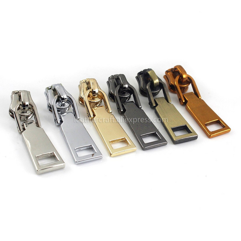20 ks kovových 5# zipsových jazdcov na bundy, oblečenie, sťahováky na hlavu kabáta, sada na opravu zipsov, DIY tašky, šijacie príslušenstvo 7 farieb