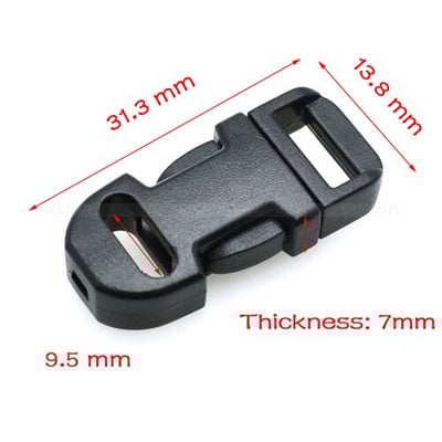 10 ks/balenie odnímateľnej spony na šnúrku na krk, držiak na identifikačnú kartu pracovníka, príslušenstvo na šnúrku na krk