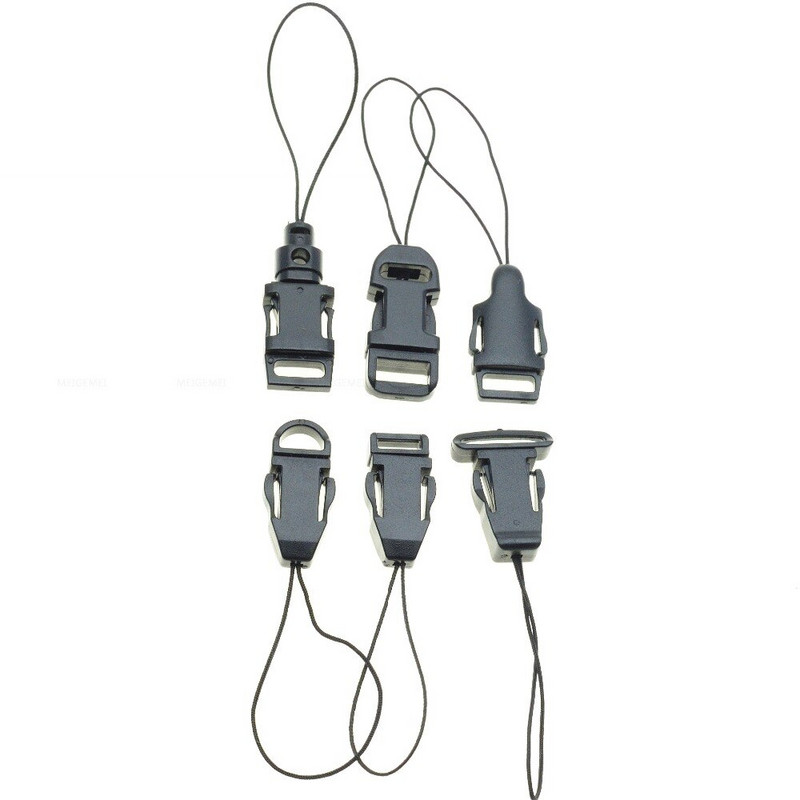 10 ks/balenie odnímateľnej spony na šnúrku na krk, držiak na identifikačnú kartu pracovníka, príslušenstvo na šnúrku na krk