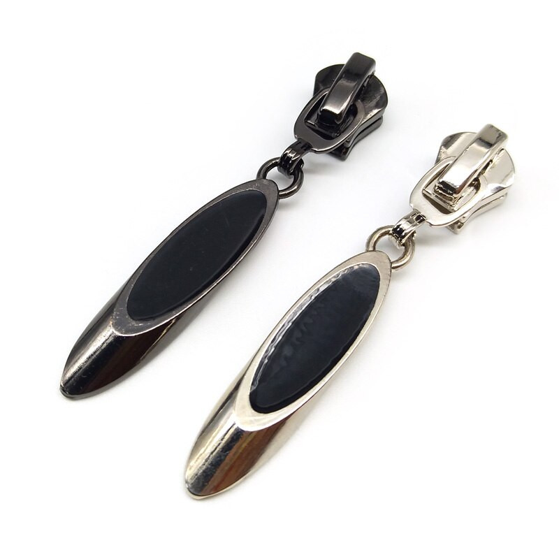 20 ks/sada, nový príchod 2020, červeno-čierno-strieborné, 5 zipsových klzákov, módne šijacie doplnky, voliteľné v 3 farbách