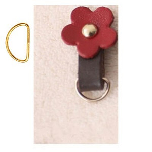 10 buc. 3,5*2 cm, din piele naturală, cu fermoar, extractor de flori, portofel pentru articole de îmbrăcăminte, lucrat manual, cu fermoar, geantă pentru cap, feronerie, cusut, cataramă D aurie