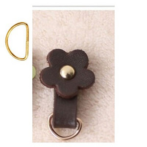 10 buc. 3,5*2 cm, din piele naturală, cu fermoar, extractor de flori, portofel pentru articole de îmbrăcăminte, lucrat manual, cu fermoar, geantă pentru cap, feronerie, cusut, cataramă D aurie