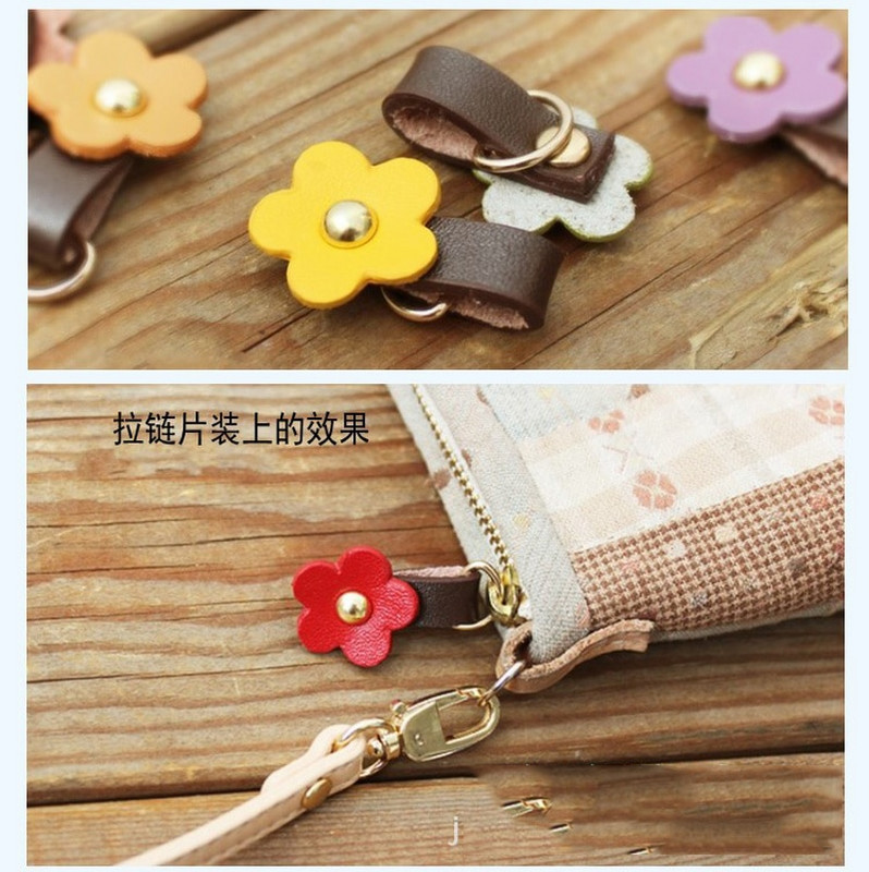 10 buc. 3,5*2 cm, din piele naturală, cu fermoar, extractor de flori, portofel pentru articole de îmbrăcăminte, lucrat manual, cu fermoar, geantă pentru cap, feronerie, cusut, cataramă D aurie