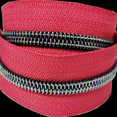 2/5/10 meetrit 5# värvilised nailonist tõmblukuga teibid jope rahakoti jaoks plastikust mähis tõmblukud pagasikott tõmblukk DIY rõivaste õmblustarvikud