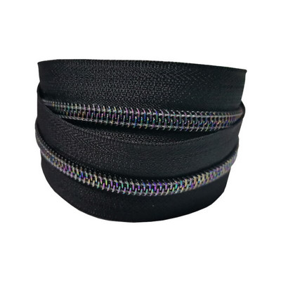 2/5/10 meetrit 5# värvilised nailonist tõmblukuga teibid jope rahakoti jaoks plastikust mähis tõmblukud pagasikott tõmblukk DIY rõivaste õmblustarvikud