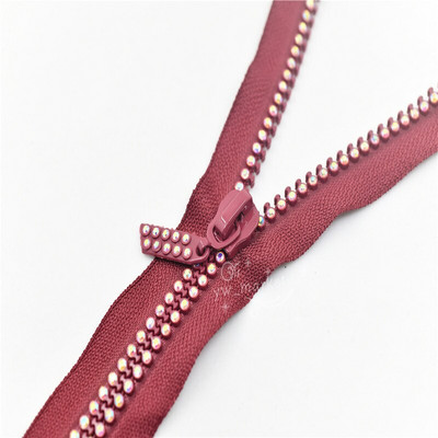 zips 60cm 2-radový, trieda A AB, kamienkový strieborný/zlatý/čierny základ, šaty, šitie, 2 ks