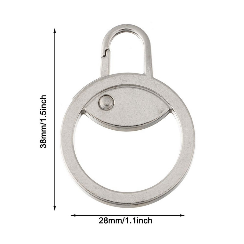 5 ks odnímateľná kovová zipsová hlava kufor oblečenie zips okamžitá opravná sada zipsu náhradná sada pre tašku šitie zips ťahať