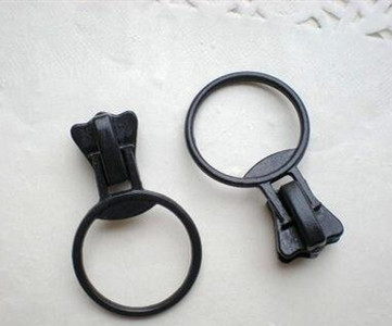 #5V ρητίνη εξολκέα με φερμουάρ δαχτυλίδι κεφαλή φερμουάρ 11 χρώμα προαιρετικά DIY ράψιμο υφάσματα για το σπίτι Αξεσουάρ φερμουάρ 20 τμχ/παρτίδα