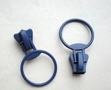 #5V ρητίνη εξολκέα με φερμουάρ δαχτυλίδι κεφαλή φερμουάρ 11 χρώμα προαιρετικά DIY ράψιμο υφάσματα για το σπίτι Αξεσουάρ φερμουάρ 20 τμχ/παρτίδα