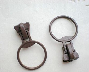 #5V ρητίνη εξολκέα με φερμουάρ δαχτυλίδι κεφαλή φερμουάρ 11 χρώμα προαιρετικά DIY ράψιμο υφάσματα για το σπίτι Αξεσουάρ φερμουάρ 20 τμχ/παρτίδα