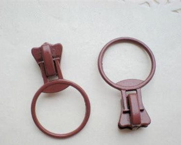 #5V ρητίνη εξολκέα με φερμουάρ δαχτυλίδι κεφαλή φερμουάρ 11 χρώμα προαιρετικά DIY ράψιμο υφάσματα για το σπίτι Αξεσουάρ φερμουάρ 20 τμχ/παρτίδα