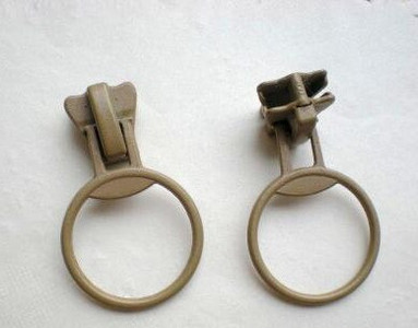 #5V ρητίνη εξολκέα με φερμουάρ δαχτυλίδι κεφαλή φερμουάρ 11 χρώμα προαιρετικά DIY ράψιμο υφάσματα για το σπίτι Αξεσουάρ φερμουάρ 20 τμχ/παρτίδα