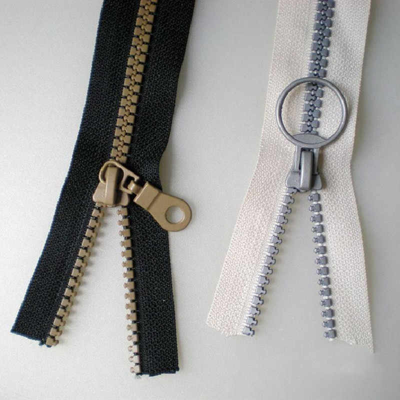 #5V ρητίνη εξολκέα με φερμουάρ δαχτυλίδι κεφαλή φερμουάρ 11 χρώμα προαιρετικά DIY ράψιμο υφάσματα για το σπίτι Αξεσουάρ φερμουάρ 20 τμχ/παρτίδα