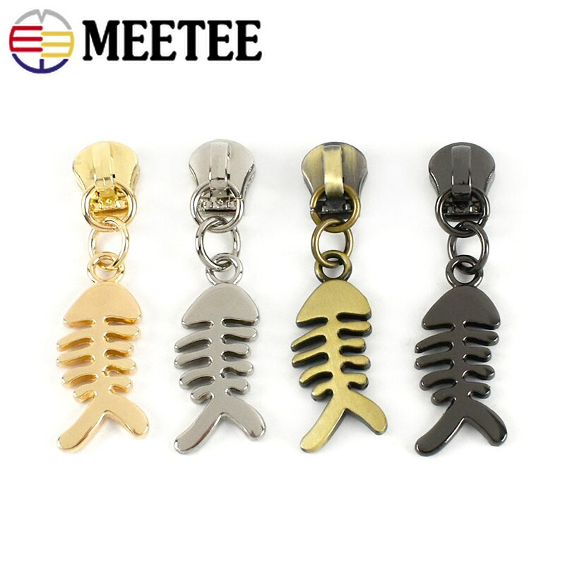 10/20Pcs 5# Κεφαλή εξολκέα με φερμουάρ για μεταλλικά φερμουάρ Διακοσμητικά φερμουάρ Sliders DIY σακίδιο πλάτης Τσάντα ραπτικής κιτ επισκευής Αξεσουάρ