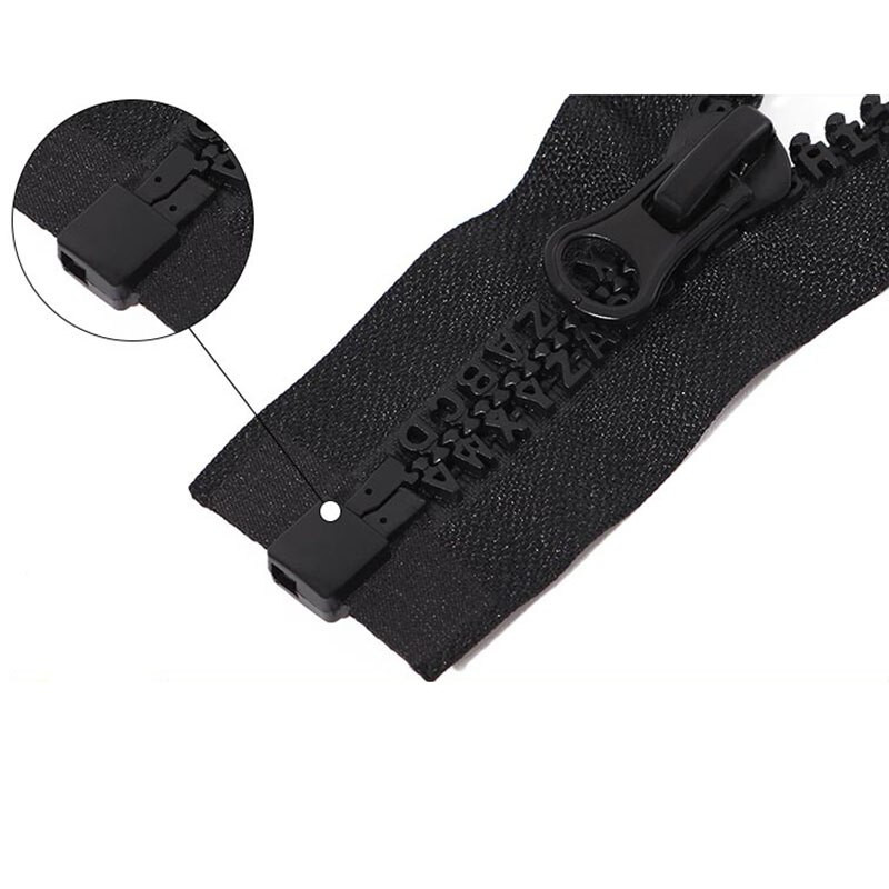 8# 80cm (31.5'') Resin Zipper OpenEnd английски букви Зъби Направи си сам дрехи Аксесоари за чанта пухено яке Раница Спортно облекло