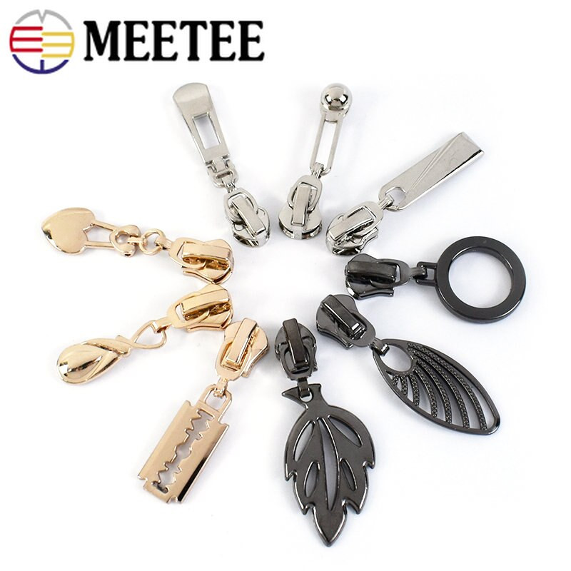 10/20 tk 5# tõmblukuga tõmblukk metallist nailonvaigust tõmblukud kott riided pagasi dekoratiivsed tõmblukupead isetegemise õmblustarvikud