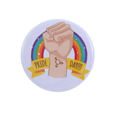 Pasididžiavimas vaivorykštės smeigtukai Vėliavos skardinis ženklelis Palaikymas gėjus Lesbietės Biseksualus Transseksualas Simbolis Smeigtukai Piktogramos Sagės Papuošalai Priedai