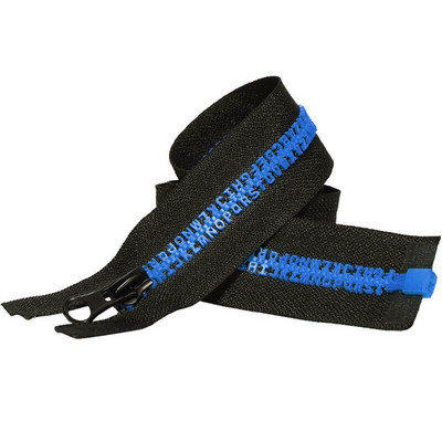 8# 80cm φερμουάρ ρητίνης ανοιχτό με αγγλικά γράμματα δόντια diy Home Textile Zipper τσάντα διακόσμηση αξεσουάρ ραπτικής με φερμουάρ