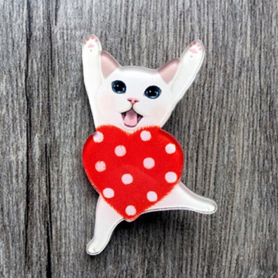 Armsa kassinaise kiisu märgid rõivaste/koti/jalatsite ikoonid seljakotil 3D akrüülist märgid märgi ikoon nööpnõel Pross Tasuta kohaletoimetamine